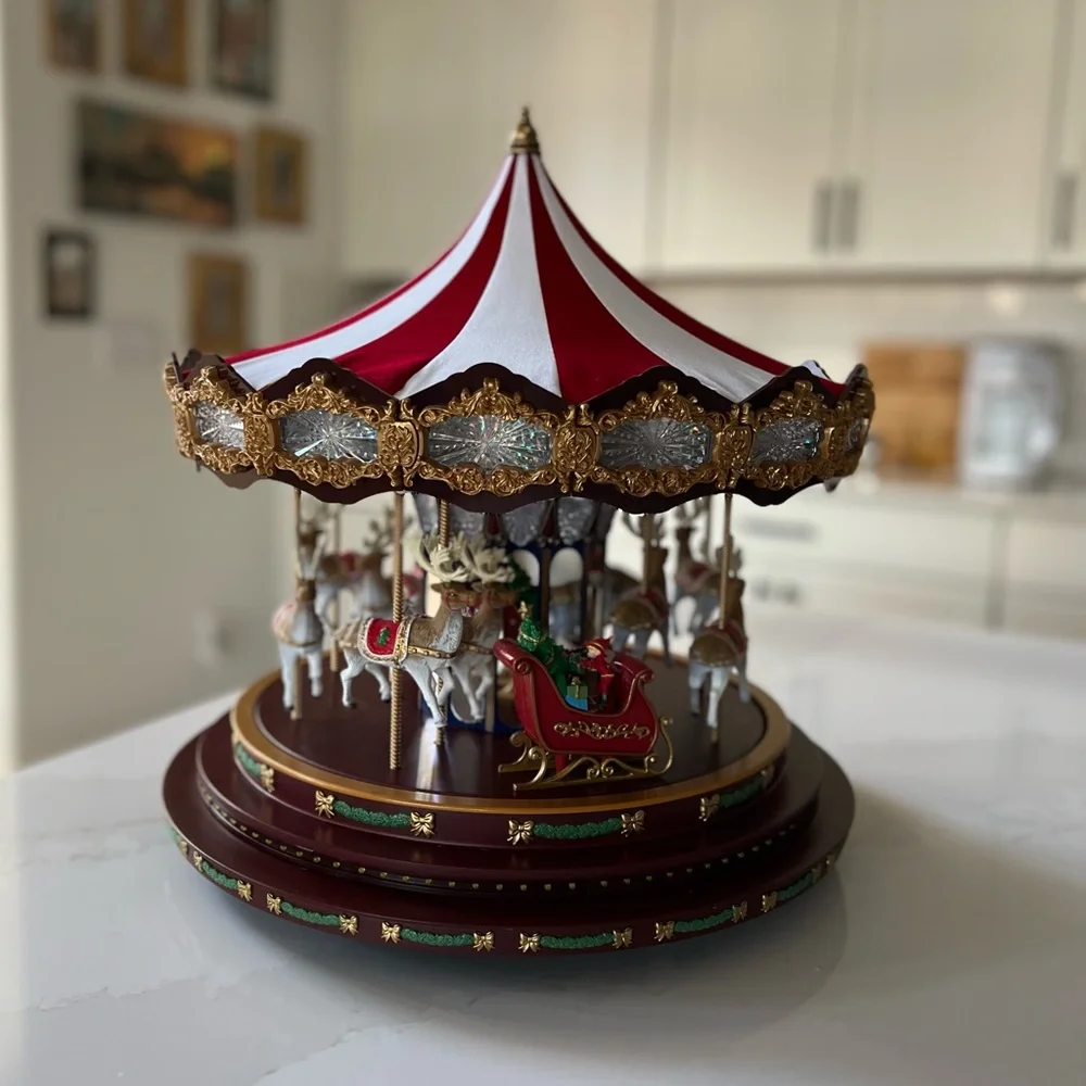 Marquee Deluxe Carousel With Box - Cracker Barrel
